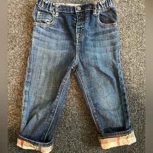 BURBERRY JEANS 3year old